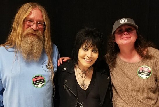 Joan Jett with WOLF Staff and Volunteers