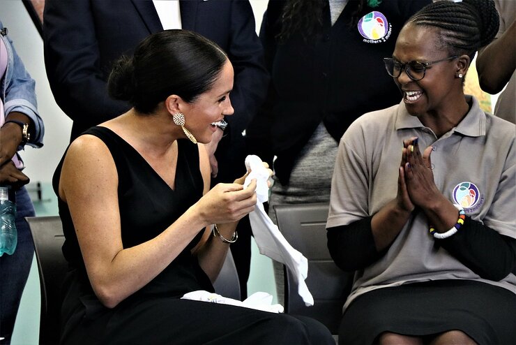 Duchess of Sussex Visits M2M in Cape Town