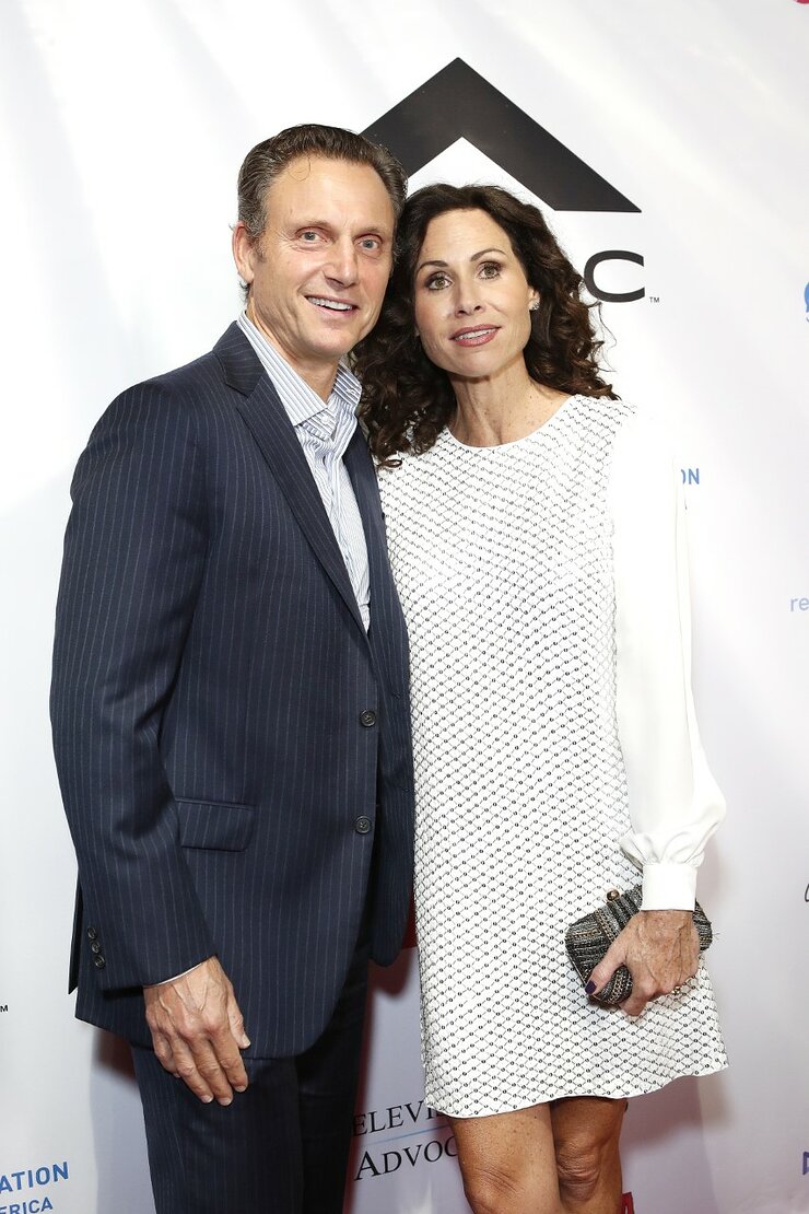 Tony Goldwyn and Minnie Driver