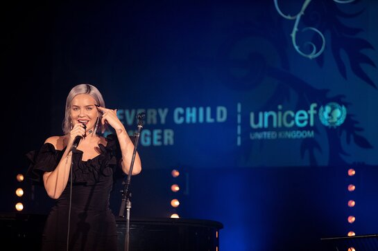 Anne-Marie Performs at Unicef UK's Halloween Ball 