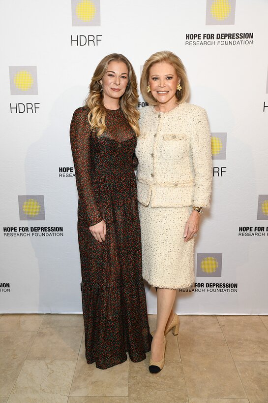 LeAnn Rimes and HDRF Founder & Chair Audrey Gruss