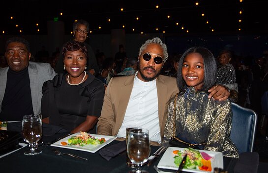 Future with family - from left Eddie Jester, Stephanie Jester (Mother) and daughter Londyn. 