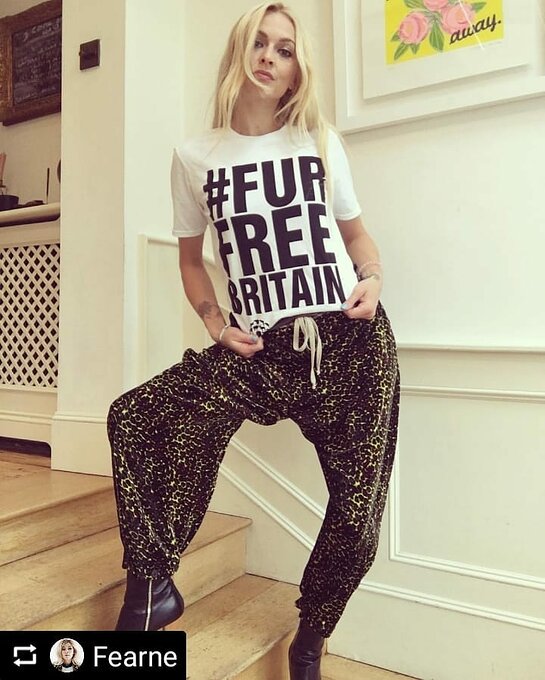 Fearne Cotton supports #FurFreeBritain