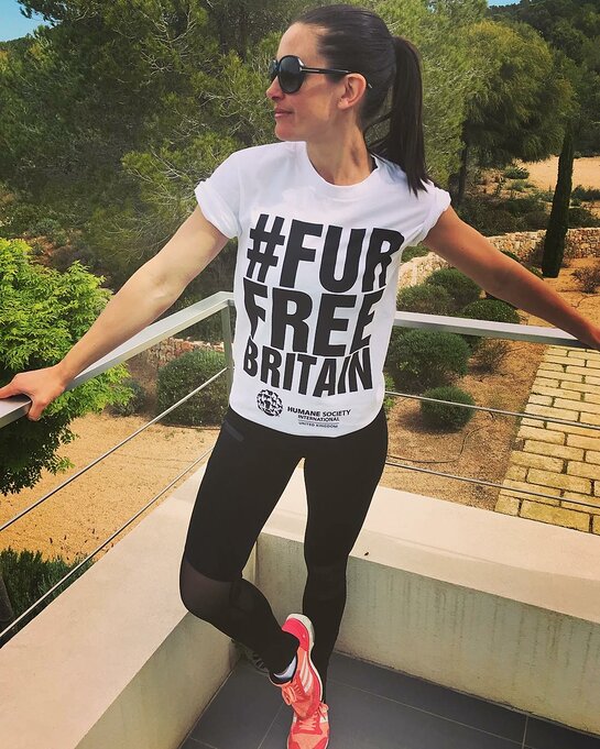  Kirsty Gallacher supports #FurFreeBritain