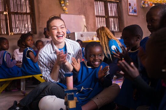 GIGI HADID TRAVELS WITH UNICEF USA TO SEE LIFESAVING PROGRAMS FOR CHILDREN IN SENEGAL