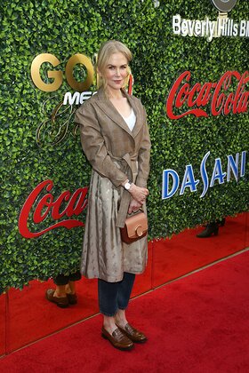 Nicole Kidman attends GOLD MEETS GOLDEN 2020, presented by Coca-Cola, BMW Beverly Hills And FASHWIRE