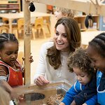 The Duchess of Cambridge Visits Stockwell Gardens Nursery and Pre-school