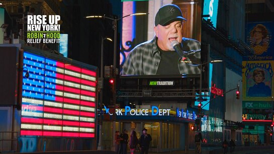 Billy Joel at Rise Up New York!