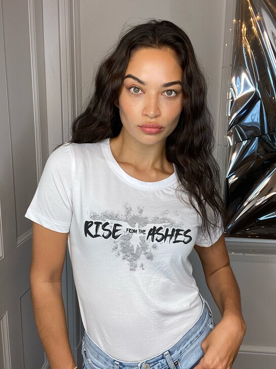  Shanina Shaik supports #RiseFromTheAshes