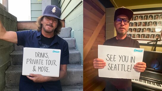 Hang Out with Eddie Vedder and Jeff Ament