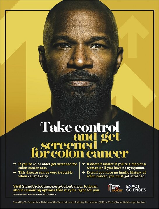 Jamie Foxx, Stand Up To Cancer 