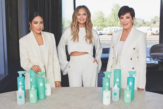 Chrissy Teigen, Kris Jenner, and Emma Grede