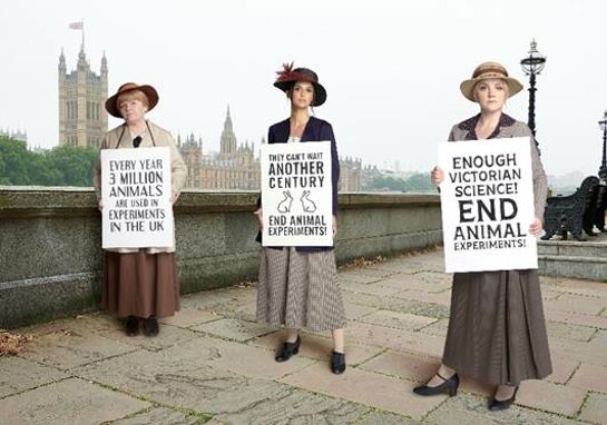 Evanna Lynch, Lucy Watson and Lesley Nicol recreate classic photo