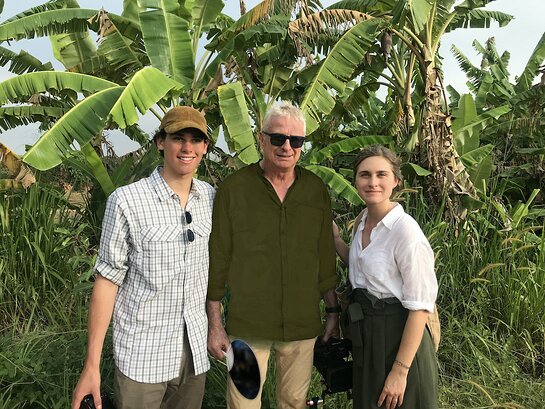 Paris Brosnan, Christian Courtin-Clarins & Lauren Bush Lauren