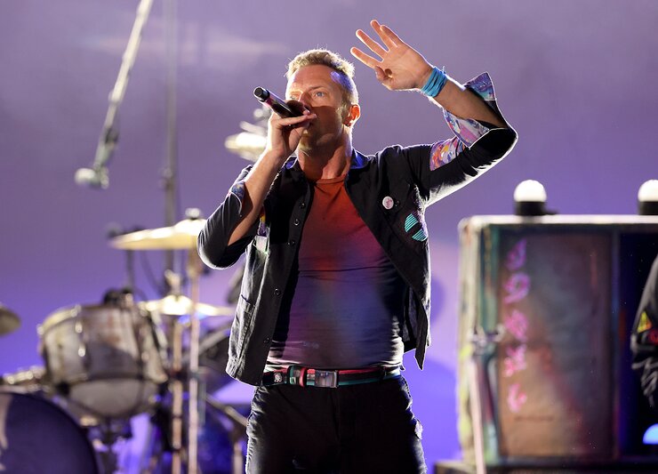 Chris Martin of Coldplay performs onstage during the 8th annual We Can Survive concert hosted by Audacy