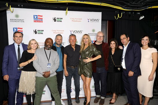 Bob Woodruff, Lee Woodruff, Donnell Rawlings, Nate Bargatze, Bruce Springsteen, Nikki Glaser, Jim Gaffigan, Caroline Hirsch, Andrew Fox, Anne Marie Dougherty, Bob Woodruff, Lee Woodruff, Donnell Rawlings, Nate Bargatze, Bruce Springsteen, Nikki Glaser, Jim Gaffigan, Caroline Hirsch, Andrew Fox, Anne Marie Dougherty,