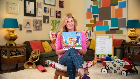 Connie Britton reads for the SAG-AFTRA Foundation's children's literacy program Storyline Online