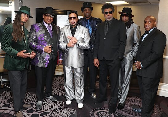 Morris Day and the Time perform together at the Habitat of Humanity Los Angeles Builders Ball