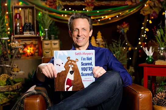 Late-night host Seth Meyers reads his new children's book for Storyline Online