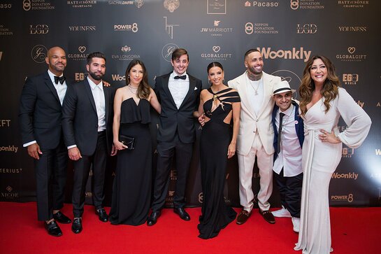 Nicky Jam, Eva Longoria, Maria Bravo, Amaury Nolasco and Kendji Girac headlined The Global Gift Gala