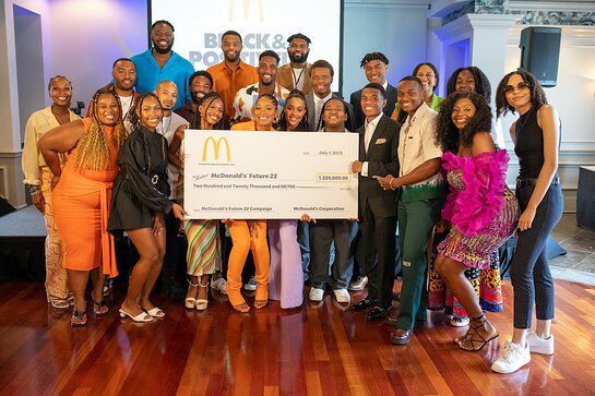 Keke Palmer partnered with McDonald's USA to surprise 22 young, Black leaders with a total of $220,000