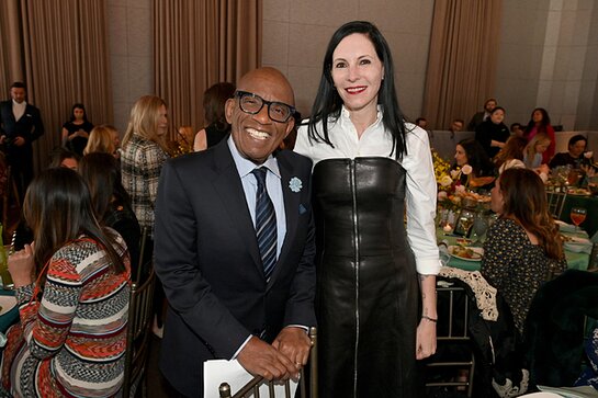 Al Roker and Jill Kargman attend the Hudson River Park Friends 7th Annual Playground Committee Luncheon