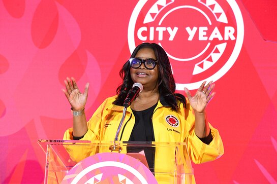 Octavia Spencer speaks at City Year LA's Spring Break Destination Education