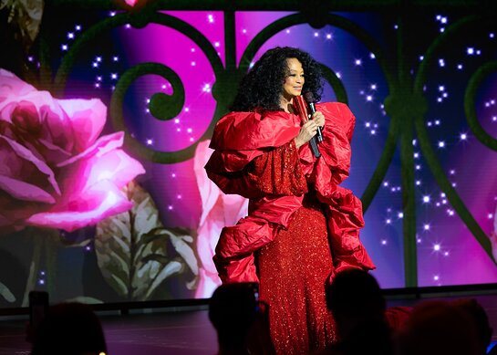 Diana Ross at the 2023 Hot Pink Party