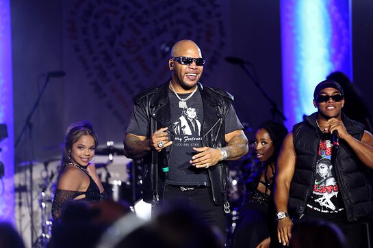 Flo Rida performs onstage during the 30th Annual Race To Erase MS Gala