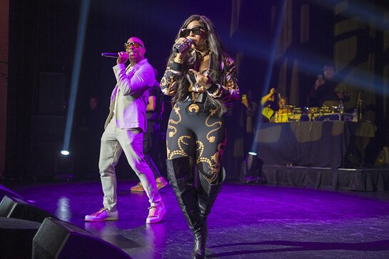 Ashanti and Ja Rule perform all of their hits at the 2023 Juneteenth Honors event