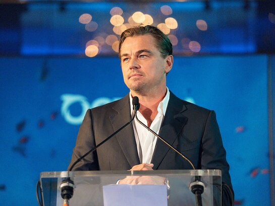 Leonardo DiCaprio at Oceana's 10th Annual New York Gala