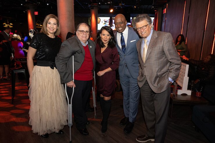 Laura Hickman, Edward R. Matthews, Shirley Chan, Kori Chambers and Mr. G.