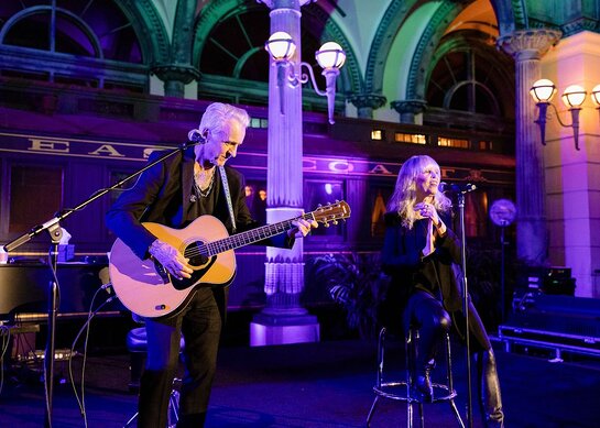 Pat Benatar and Neil Giraldo Perform at Prostate Cancer Foundation Event