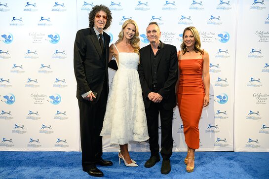 Howard Stern, Event Chairperson Beth Stern, Event Entertainment Hank Azaria and Event Host Ginger Zee Howard Stern, Event Chairperson Beth Stern, Event Entertainment Hank Azaria and Event Host Ginger Zee