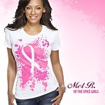 Mel B Poses For The Cure In Charity Auction