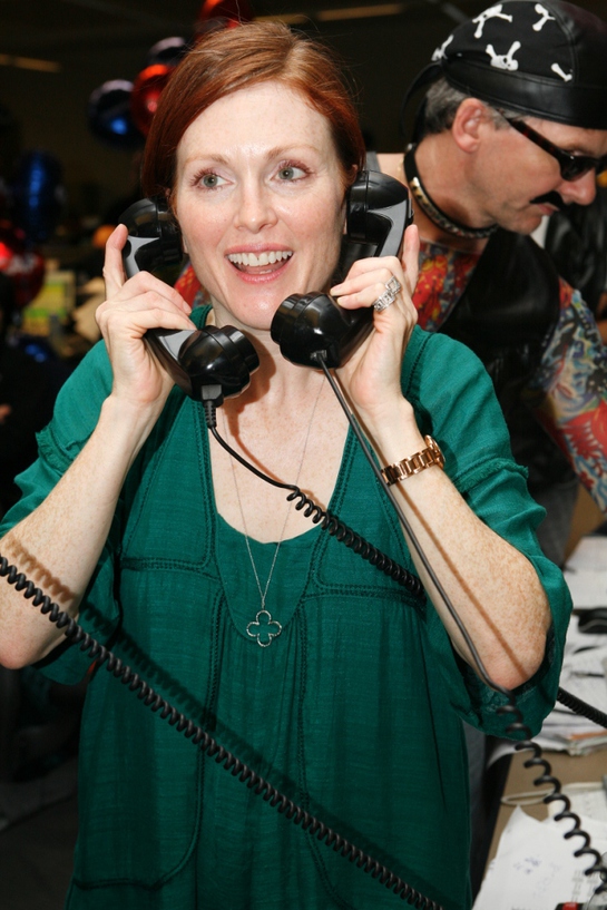 Julianne Moore at ICAP's Charity Day 2008