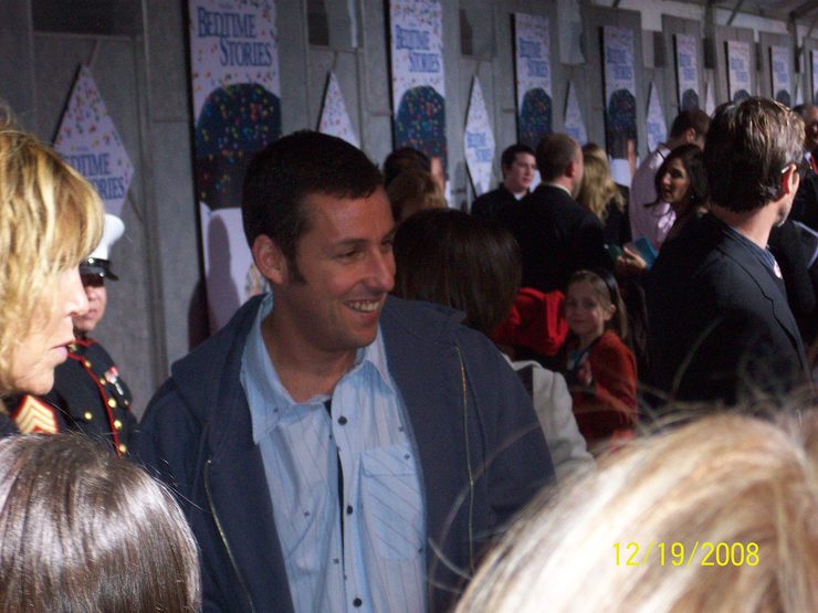 Adam Sandler Supports Toys for Tots