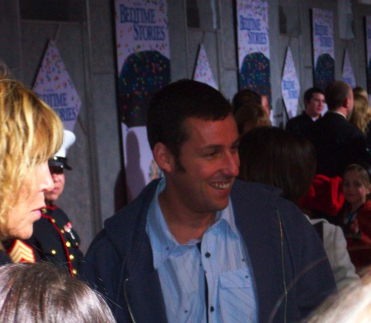 Adam Sandler Supports Toys for Tots