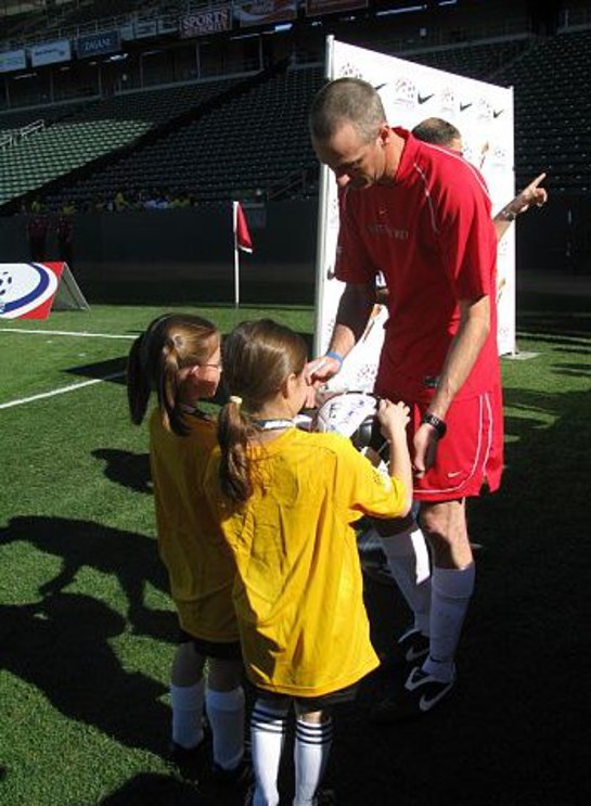 Tony Hawk at Mia Hamm Soccer 2009