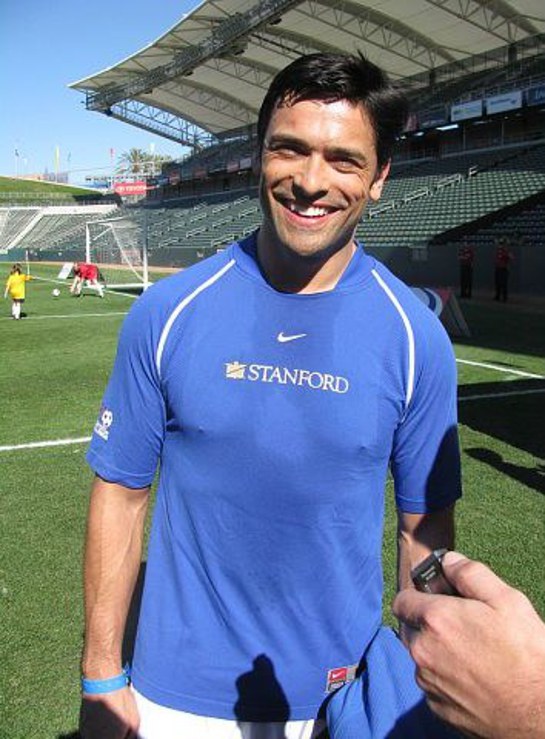 Mark Consuelos at Mia Hamm Soccer 2009