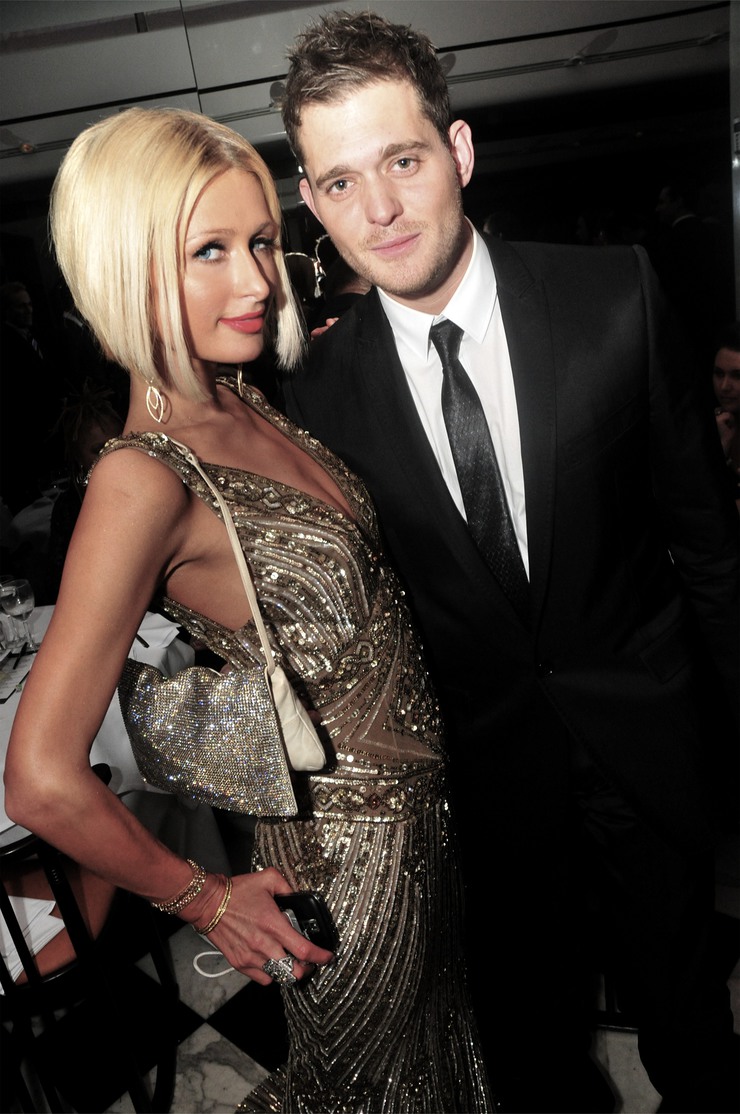 Paris Hilton and Michael Buble at A Night to Make a Difference