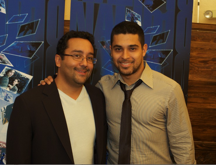 Wilmer Valderrama and David Ortiz at NALIP 2009