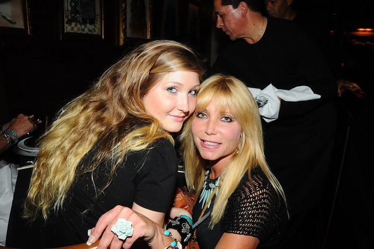 Taylor Hasselhoff and mother Pamela Bach