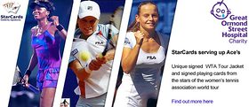 Starcards Tennis Auction for GOSH