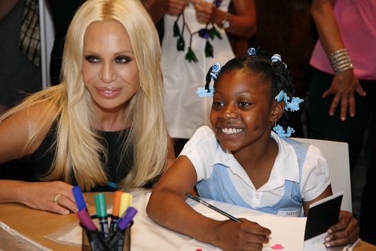 Donatella Versace supports Starlight