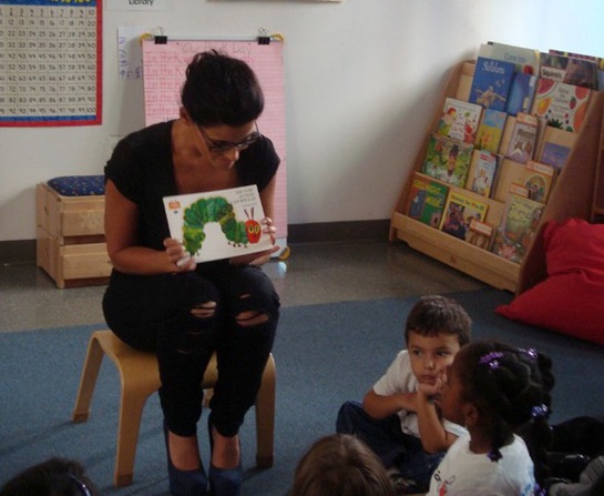 Nelly Furtado Reads For Charity