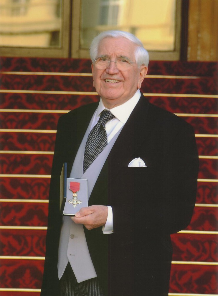 Jack Petchey With OBE