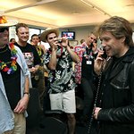 Jon Bon Jovi Helps With ICAP Charity Day