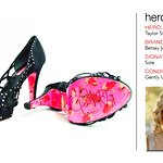 Celebrity Signed Heels for Wish Upon a Hero Foundation