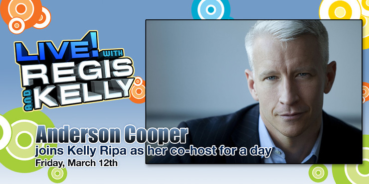 Anderson Cooper on Regis and Kelly